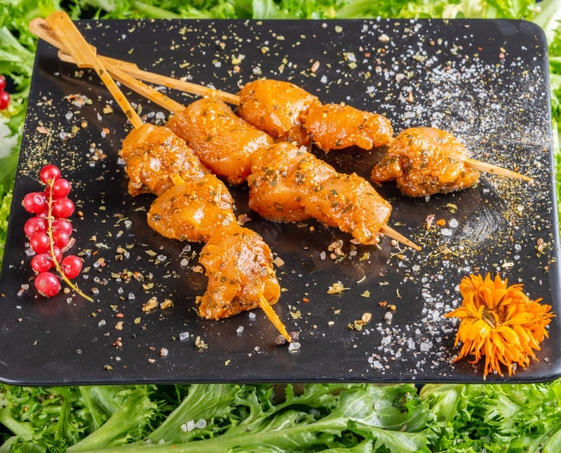 Brochette Poulet Mariné